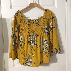 Off the shoulder top